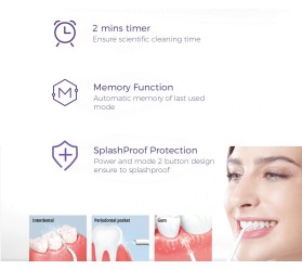 Портативний іригатор ShineSense FlexPlus SIO-200, фото 4 Портативний іригатор ShineSense FlexPlus SIO-200, фото 4