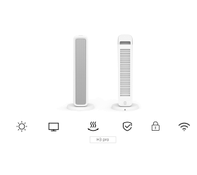 Обогреватель воздуха 2000 Вт Invitop H3 Pro