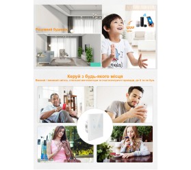 Умный сенсорный Wi-Fi выключатель 1-канальный Tuya Maxton MX-DS-101JL-1