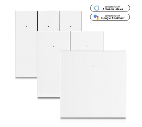 Умный  Wi-Fi 3-канальный выключатель (серия 1081) Maxton MX-DS-1081WL-3