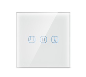 Сенсорный Wi-Fi выключатель штор/жалюзи Tuya Maxton MX-DS-151 (открыть-cтоп-закрыть)