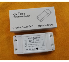Компактный Wi-Fi силовой выключатель 10 А Tuya Maxton MX-DS112B