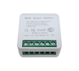 Мини Wi-Fi релейный модуль 16 А с 2-way управлением Maxton MX-DS112C