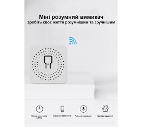 Мини Wi-Fi релейный модуль 16 А с 2-way управлением Maxton MX-DS112C