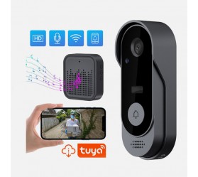 Умный видеозвонок Wi-Fi Tuya Maxton MX-M9 (125° Full HD, PIR-датчик)