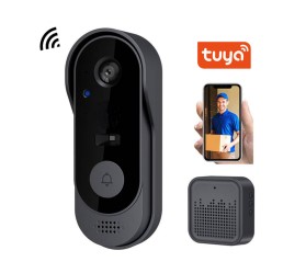 Умный видеозвонок Wi-Fi Tuya Maxton MX-M9 (125° Full HD, PIR-датчик)