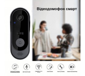 Умный видеозвонок Wi-Fi Tuya Maxton MX-M9 (125° Full HD, PIR-датчик)