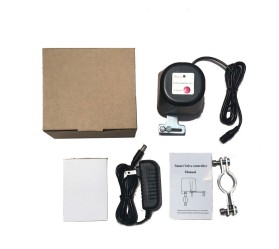 Умный Wi-Fi электроклапан для воды/газа Maxton MX-ML-FM01 (шаровий кран в комплект не входить)