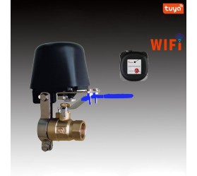 Умный Wi-Fi электроклапан для воды/газа Maxton MX-ML-FM01 (шаровий кран в комплект не входить)