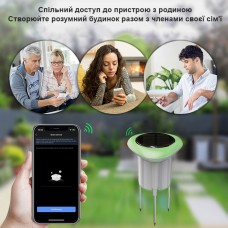 Wi-Fi ґрунтовий сенсор з сонячною панеллю Maxton MX-NAS-STH02W, фото 13 Wi-Fi ґрунтовий сенсор з сонячною панеллю Maxton MX-NAS-STH02W, фото 13