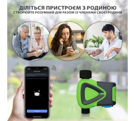 Умный Wi-Fi таймер полива Maxton MX-NAS-WV03W