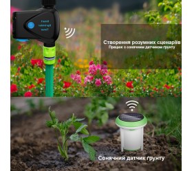 Профессиональный Wi-Fi таймер полива со счетчиком воды Maxton MX-NAS-WV05W
