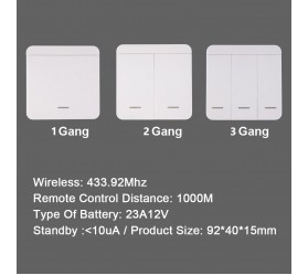 Мощный выключатель Wi-Fi 20 A Maxton MX-SW01-20