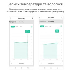 Wi-Fi сенсор температури та вологості Maxton MX-TH01, фото 7 Wi-Fi сенсор температури та вологості Maxton MX-TH01, фото 7