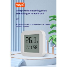 Bluetooth-сенсор температури та вологості з дисплеєм Maxton MX-TH05, фото 2 Bluetooth-сенсор температури та вологості з дисплеєм Maxton MX-TH05, фото 2