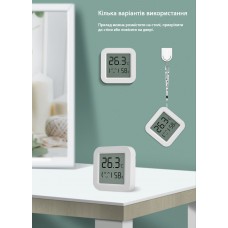 Bluetooth-сенсор температури та вологості з дисплеєм Maxton MX-TH05, фото 15 Bluetooth-сенсор температури та вологості з дисплеєм Maxton MX-TH05, фото 15