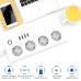Умный удлинитель Wi-Fi 4 розетки + 4 USB Maxton MX-XS-A26 (Tuya, 16 A), фото 9