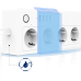 Умный удлинитель Wi-Fi 4 розетки + 4 USB Maxton MX-XS-A26 (Tuya, 16 A), фото 5