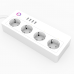 Умный удлинитель Wi-Fi 4 розетки + 4 USB Maxton MX-XS-A26 (Tuya, 16 A), фото 6