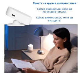 Радарный Wi-Fi датчик присутствия 5.8 ГГц Maxton MX-ZG-205W/B
