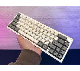 Механічна клавіатура YUNZII AL68 Silver / Milk V2 Linear Switch, фото 4 Механічна клавіатура YUNZII AL68 Silver / Milk V2 Linear Switch, фото 4