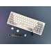 Механічна клавіатура YUNZII AL68 Silver / Milk V2 Linear Switch, фото 11