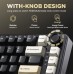 Механічна клавіатура YUNZII B75 Pro Dark Gray / Cocoa Cream V2 Switch, фото 19