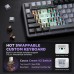 Механічна клавіатура YUNZII B75 Pro Dark Gray / Cocoa Cream V2 Switch, фото 15