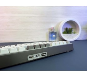 Механічна клавіатура YUNZII B75 Pro Dark Gray / Cocoa Cream V2 Switch, фото 7 Механічна клавіатура YUNZII B75 Pro Dark Gray / Cocoa Cream V2 Switch, фото 7