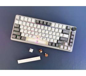 Механічна клавіатура YUNZII B75 Pro Dark Gray / Cocoa Cream V2 Switch, фото 8 Механічна клавіатура YUNZII B75 Pro Dark Gray / Cocoa Cream V2 Switch, фото 8