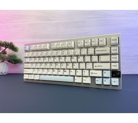 Механічна клавіатура YUNZII AL75 CNC Aluminum Wireless Silver / Cocoa Cream V2 Switch, фото 3 Механічна клавіатура YUNZII AL75 CNC Aluminum Wireless Silver / Cocoa Cream V2 Switch, фото 3
