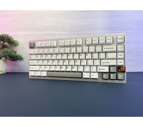 Механічна клавіатура YUNZII AL75 CNC Aluminum Wireless Silver / Cocoa Cream V2 Switch, фото 6 Механічна клавіатура YUNZII AL75 CNC Aluminum Wireless Silver / Cocoa Cream V2 Switch, фото 6