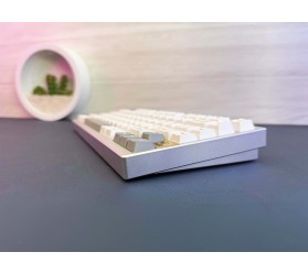 Механічна клавіатура YUNZII AL75 CNC Aluminum Wireless Silver / Cocoa Cream V2 Switch, фото 12 Механічна клавіатура YUNZII AL75 CNC Aluminum Wireless Silver / Cocoa Cream V2 Switch, фото 12