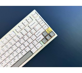 Механічна клавіатура YUNZII AL75 CNC Aluminum Wireless Silver / Cocoa Cream V2 Switch, фото 10 Механічна клавіатура YUNZII AL75 CNC Aluminum Wireless Silver / Cocoa Cream V2 Switch, фото 10