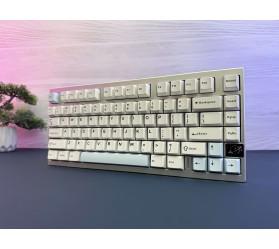 Механічна клавіатура YUNZII AL75 PRO Silver / Cocoa Cream V2 Linear, фото 3 Механічна клавіатура YUNZII AL75 PRO Silver / Cocoa Cream V2 Linear, фото 3
