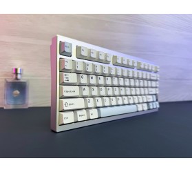 Механічна клавіатура YUNZII AL75 PRO Silver / Cocoa Cream V2 Linear, фото 4 Механічна клавіатура YUNZII AL75 PRO Silver / Cocoa Cream V2 Linear, фото 4
