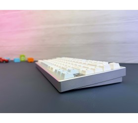 Механічна клавіатура YUNZII AL75 PRO Silver / Cocoa Cream V2 Linear, фото 9 Механічна клавіатура YUNZII AL75 PRO Silver / Cocoa Cream V2 Linear, фото 9