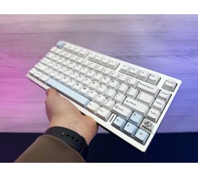 Механічна клавіатура YUNZII AL75 PRO Silver / Cocoa Cream V2 Linear, фото 13 Механічна клавіатура YUNZII AL75 PRO Silver / Cocoa Cream V2 Linear, фото 13