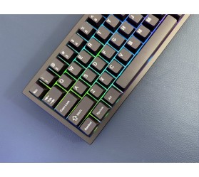 Механічна клавіатура YUNZII AL65 Gateron Zero Linear (65%, RGB, CNC, gasket mount), фото 4 Механічна клавіатура YUNZII AL65 Gateron Zero Linear (65%, RGB, CNC, gasket mount), фото 4