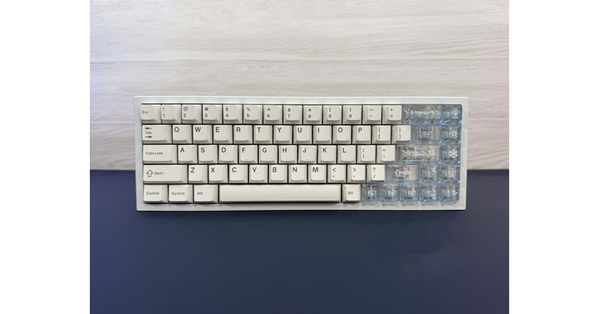 YUNZII AL65 White Milk V2 — премиальная механическая клавиатура