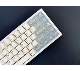 Механічна клавіатура YUNZII AL65 White Milk V2 (65%, Gasket Mount, RGB, QMK/VIA), фото 3 Механічна клавіатура YUNZII AL65 White Milk V2 (65%, Gasket Mount, RGB, QMK/VIA), фото 3