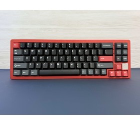 Механічна клавіатура YUNZII AL71 Crystal Red (68 клавіш, RGB, leaf spring gasket), фото 1 Механічна клавіатура YUNZII AL71 Crystal Red (68 клавіш, RGB, leaf spring gasket), фото 1