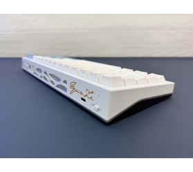 Механічна клавіатура YUNZII AL65 White Milk V2 (65%, Gasket Mount, RGB, QMK/VIA), фото 6 Механічна клавіатура YUNZII AL65 White Milk V2 (65%, Gasket Mount, RGB, QMK/VIA), фото 6