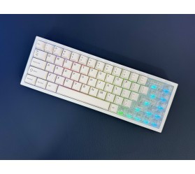 Механічна клавіатура YUNZII AL65 White Milk V2 (65%, Gasket Mount, RGB, QMK/VIA), фото 7 Механічна клавіатура YUNZII AL65 White Milk V2 (65%, Gasket Mount, RGB, QMK/VIA), фото 7