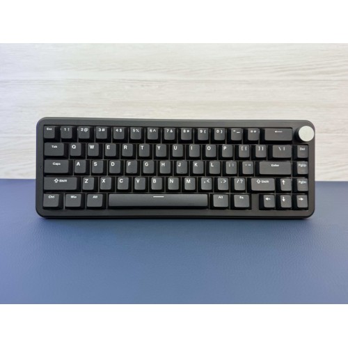 Механічна клавіатура YUNZII B68 Wireless Black з Milk V2 Linear, фото 1