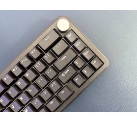 Механічна клавіатура YUNZII B68 Wireless Black з Milk V2 Linear, фото 8 Механічна клавіатура YUNZII B68 Wireless Black з Milk V2 Linear, фото 8