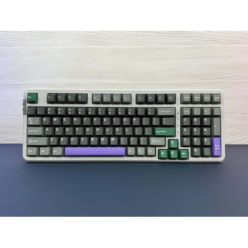 Механічна клавіатура YUNZII B98 Cocoa Cream V2 (96%, RGB, Gasket Mount), фото 1