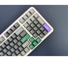 Механічна клавіатура YUNZII B98 Cocoa Cream V2 (96%, RGB, Gasket Mount), фото 4 Механічна клавіатура YUNZII B98 Cocoa Cream V2 (96%, RGB, Gasket Mount), фото 4